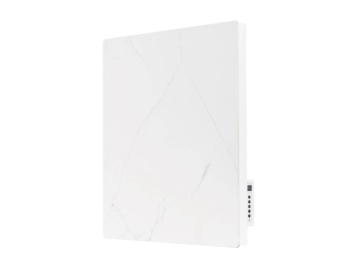 Émetteur thermique avec façade en céramique à finition marbrée