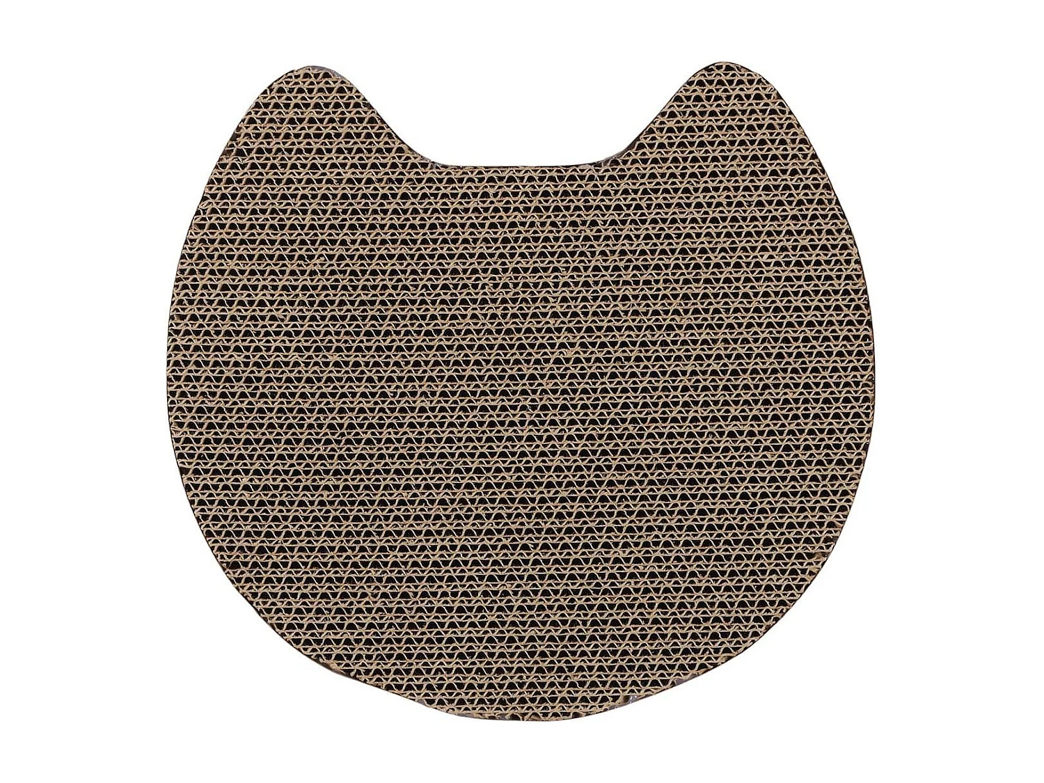 Griffoir pour chat en forme de tête de chat