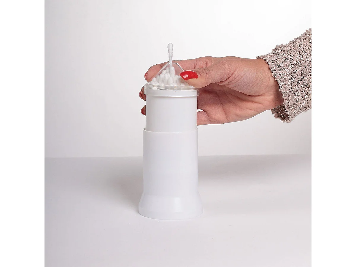 Distributeur de coton-tiges