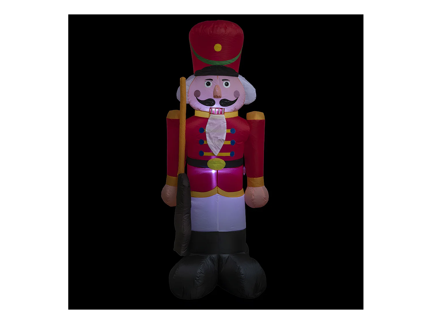 Décoration Gonflable Casse Noisette lumineux et musical H 180 cm