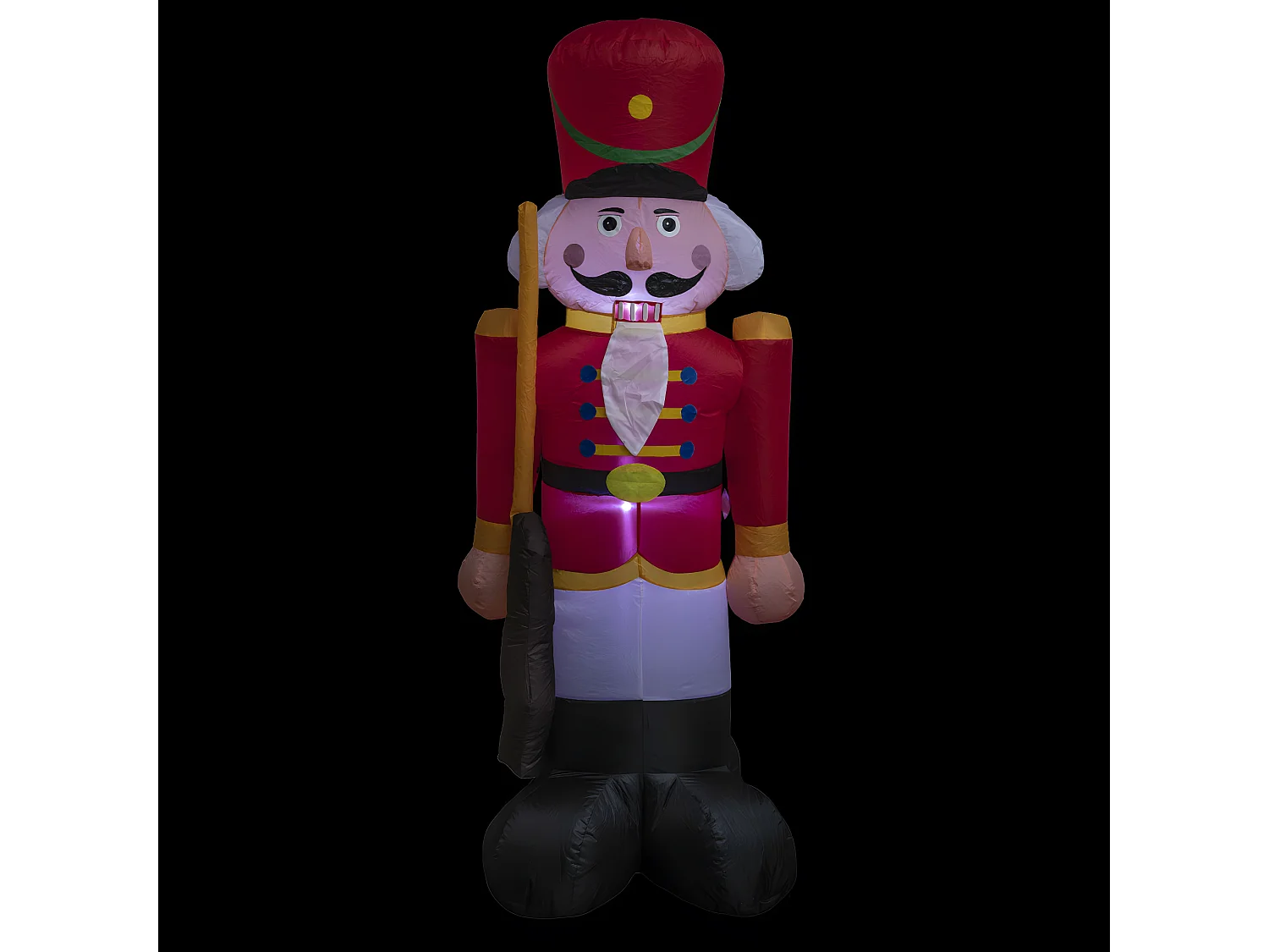 Décoration Gonflable Casse Noisette lumineux et musical H 180 cm