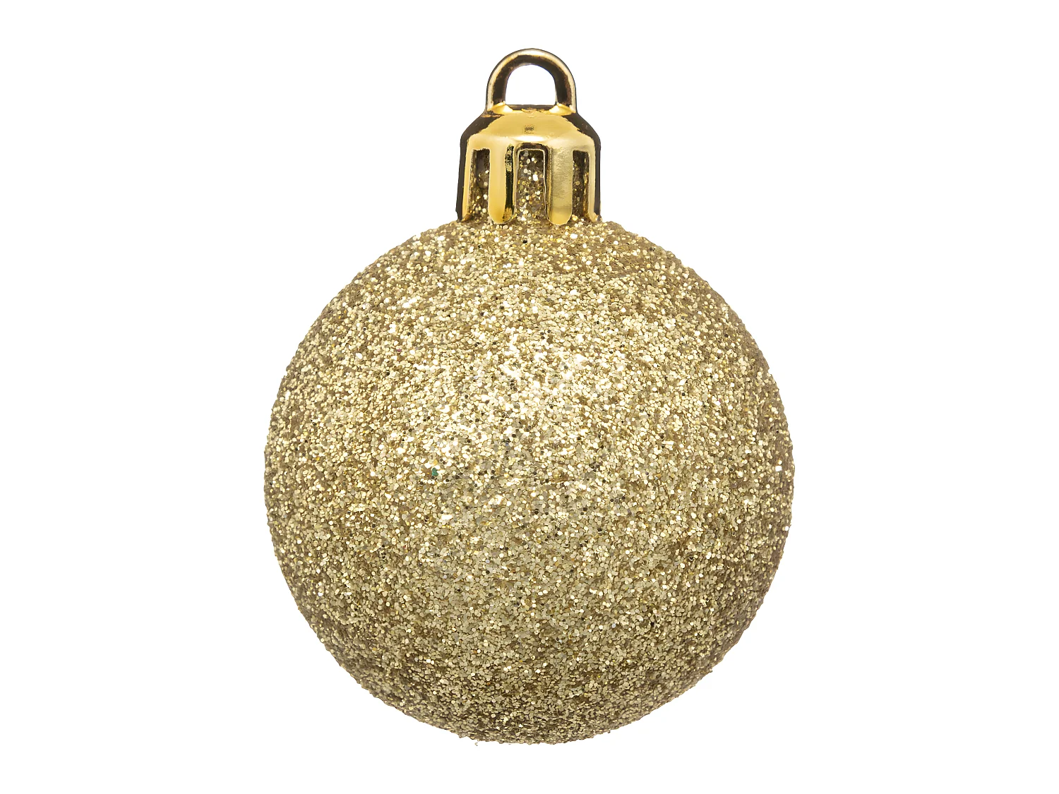 Déco de sapin Lot de 12 Boules de Noël D 4 cm - Vert Rouge et Or