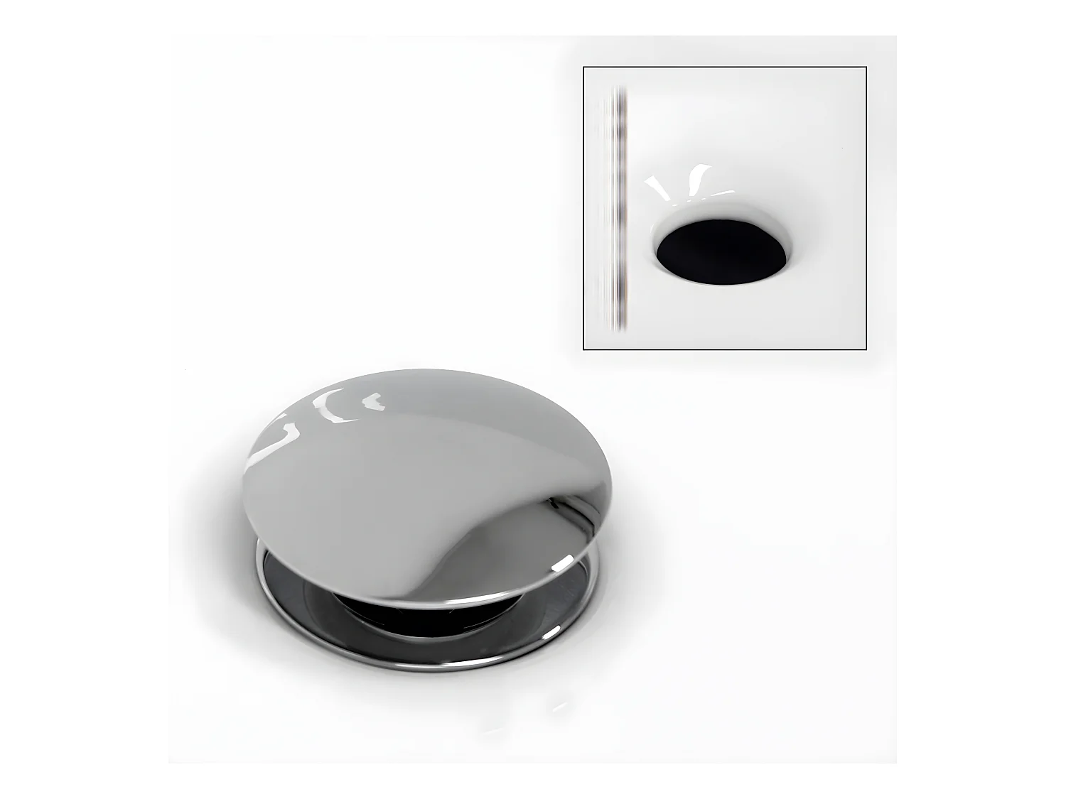 Lavabo ovale en céramique vasque à poser lave-mains salle de bain ECD Germany