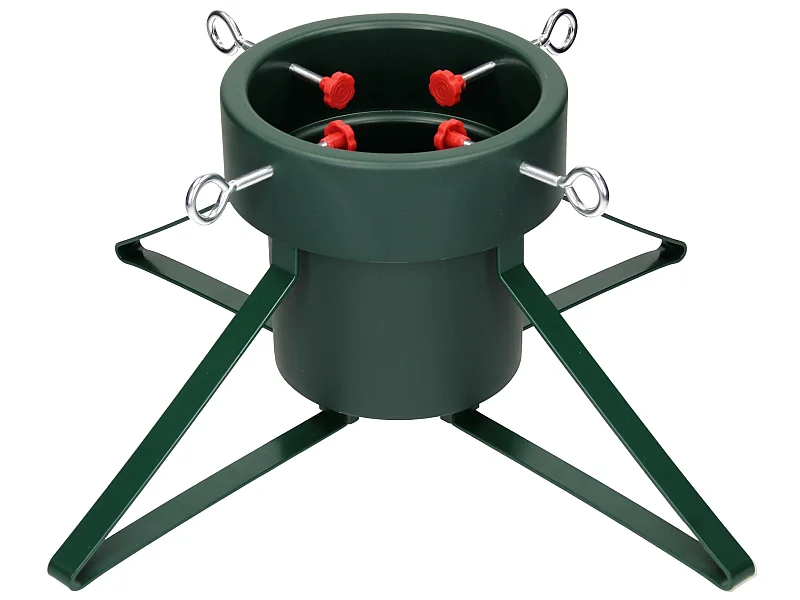 Support pour sapin de Noël base d'arbre plastique/métal réservoir 2L ECD Germany