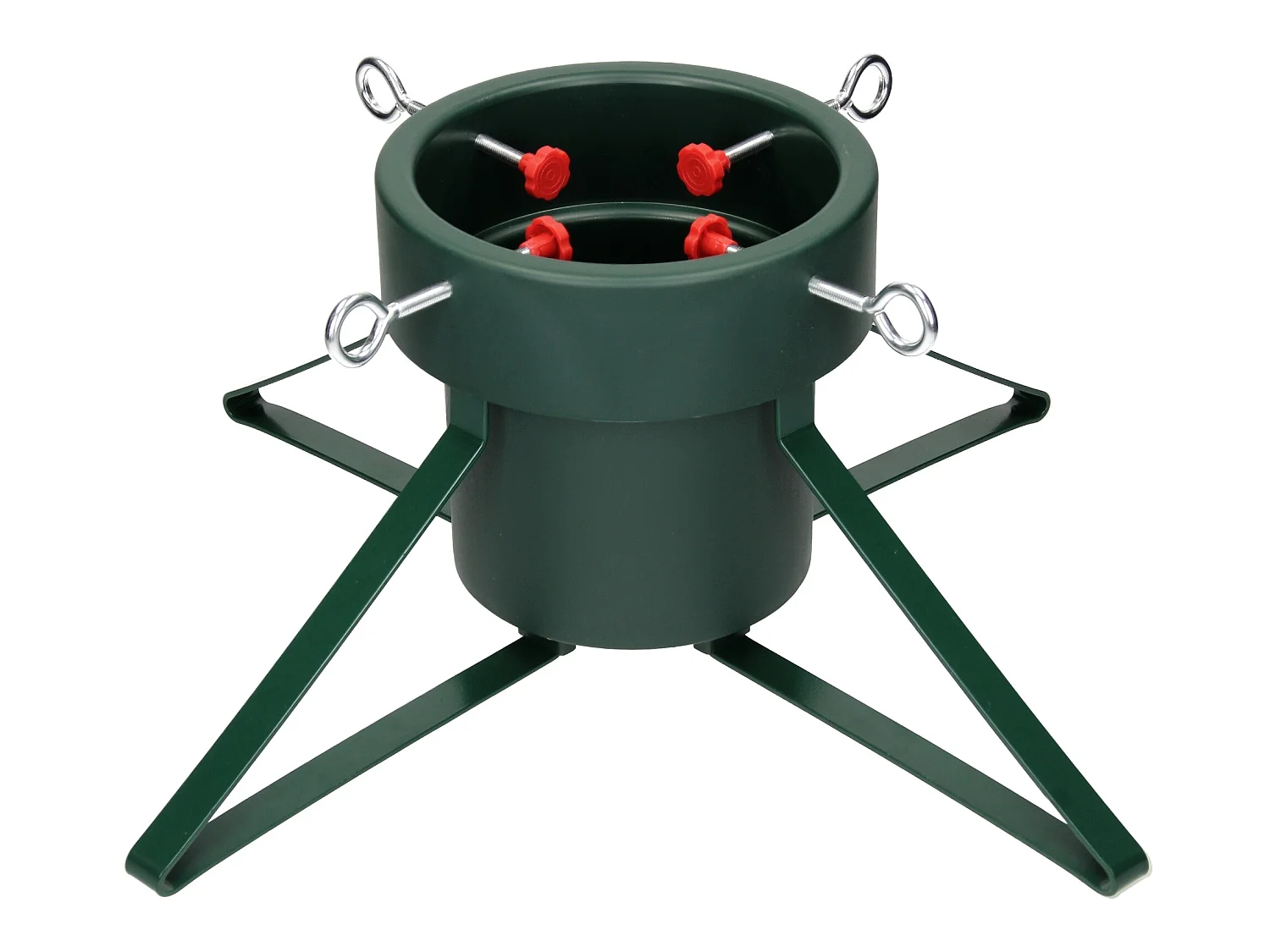 Support pour sapin de Noël base d'arbre plastique/métal réservoir 2L ECD Germany