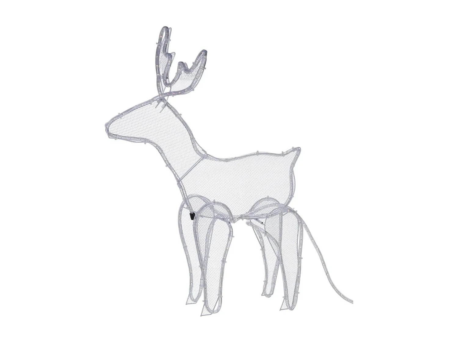 Cordon lumineux de Noël Renne et traîneau 14 m