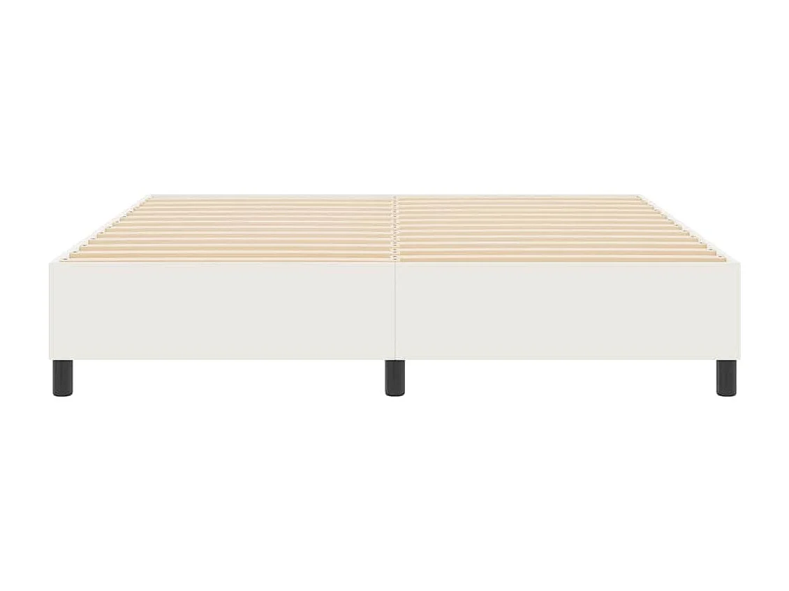 Cama tipo Box Spring Crema 180 x 200 cm Telas de pana