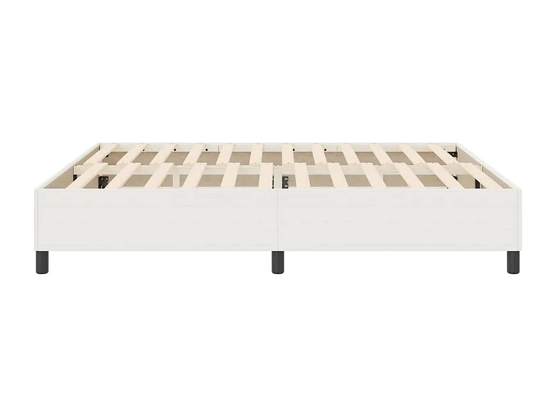 Cama tipo Box Spring Crema 180 x 200 cm Telas de pana