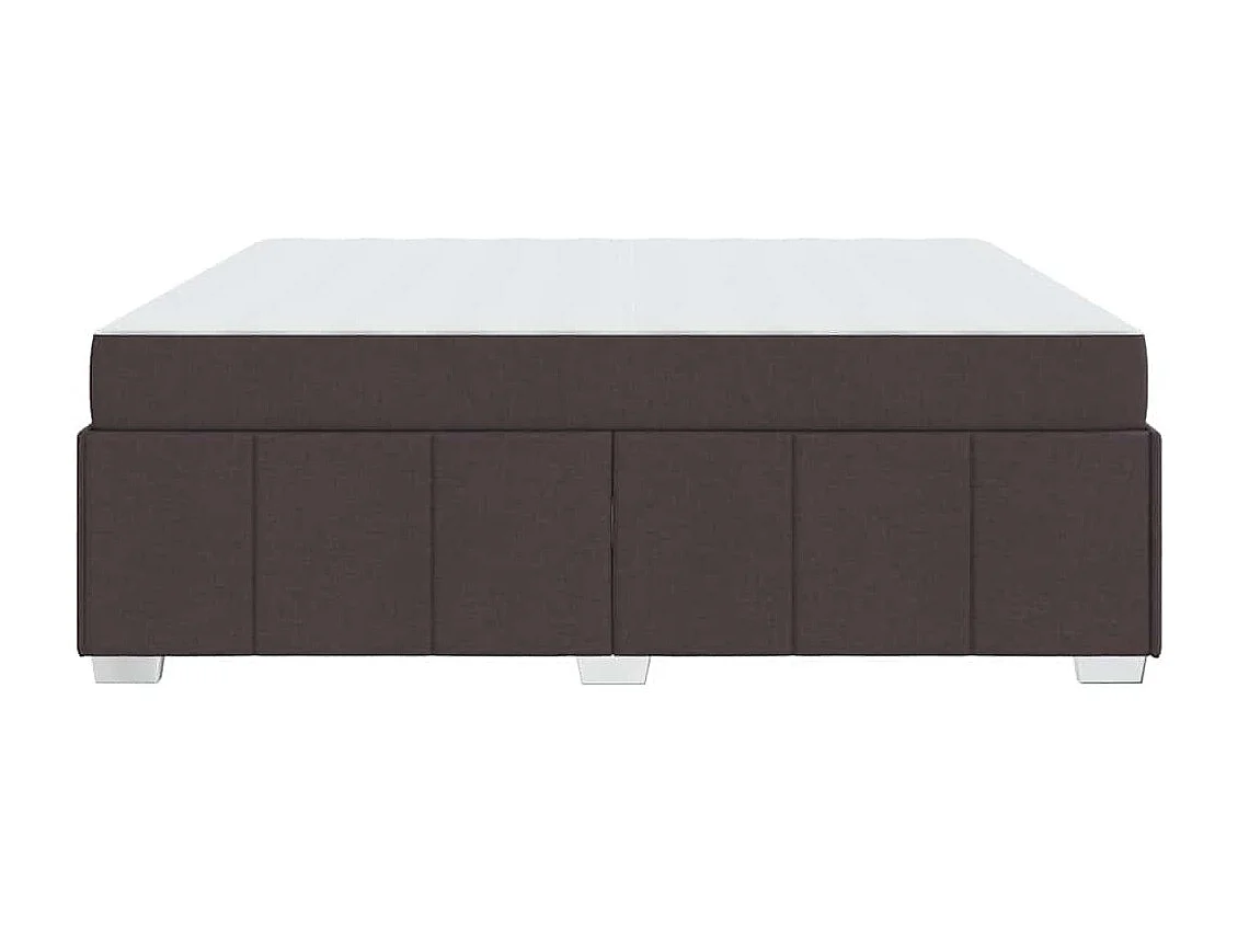 Estrutura da Cama Castanho escuro 180 x 200 cm tecido