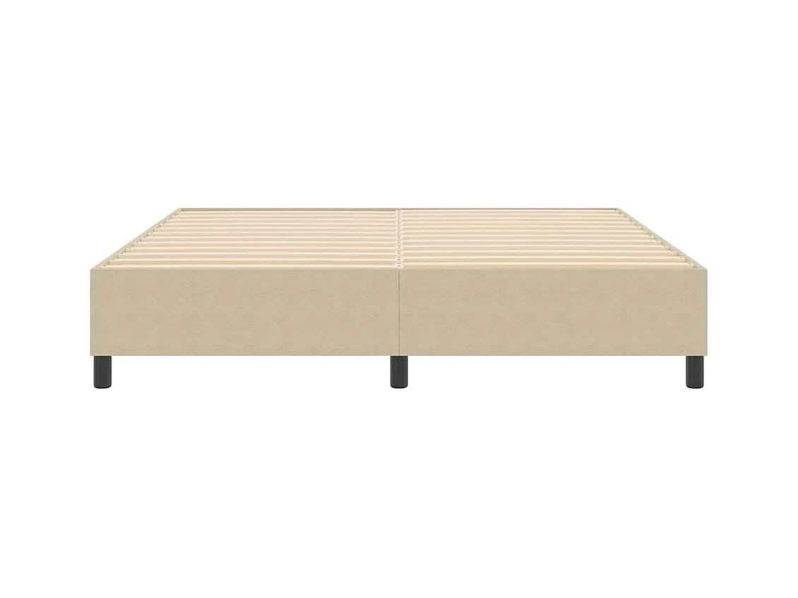 Cadre de lit Vert gris 180 x 200 cm Tissu en velours côtelé