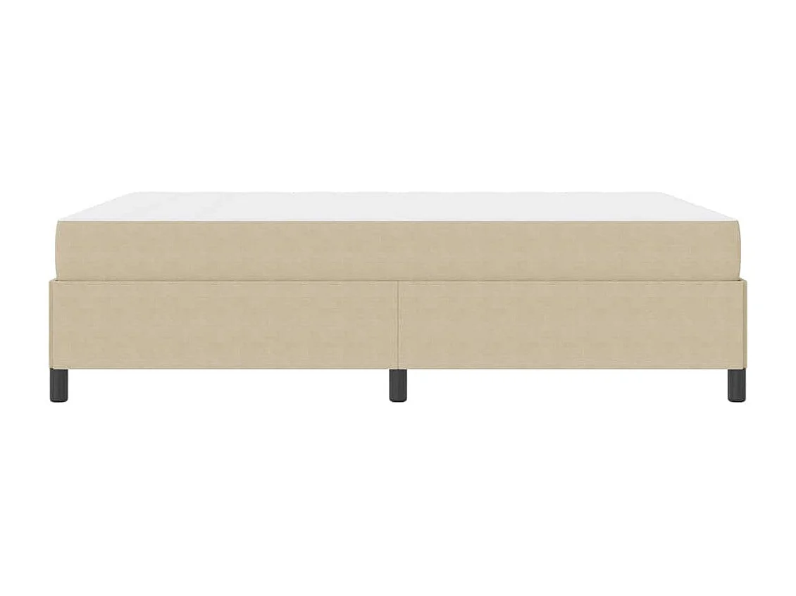 Estructura de cama Verde grisáceo 140 x 190 cm Telas de pana