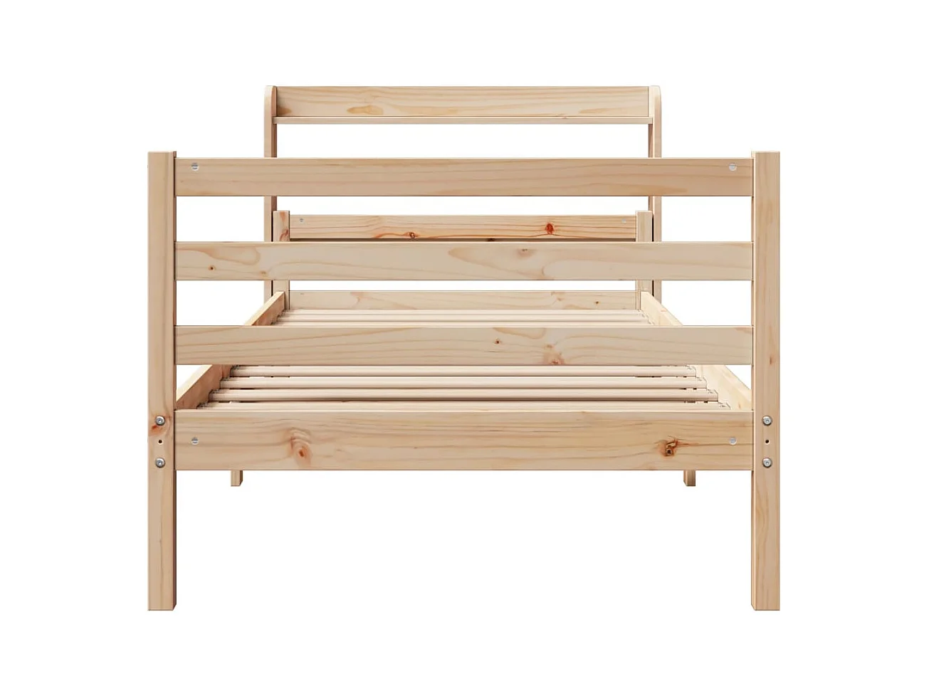 Cadre de lit avec tête de lit sans matelas 90x200 cm