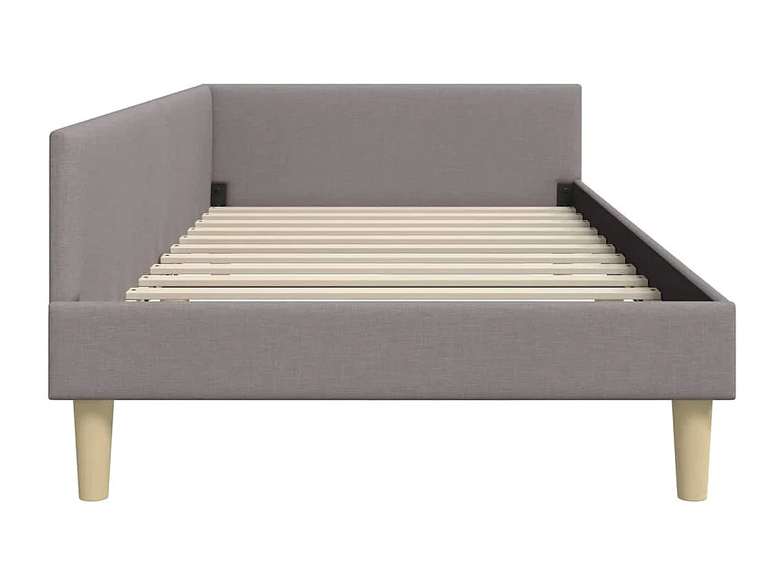 Estructura de cama en esquina Otro Manual Taupé 90 x 190 cm