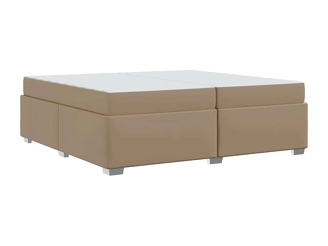 Estrutura da Cama Cappuccino 200 x 200 cm Couro sintético