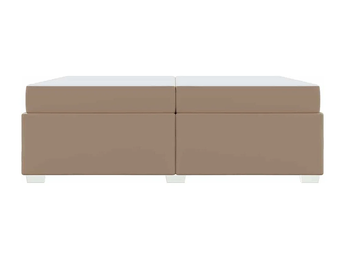 Estrutura da Cama Cappuccino 200 x 200 cm Couro sintético