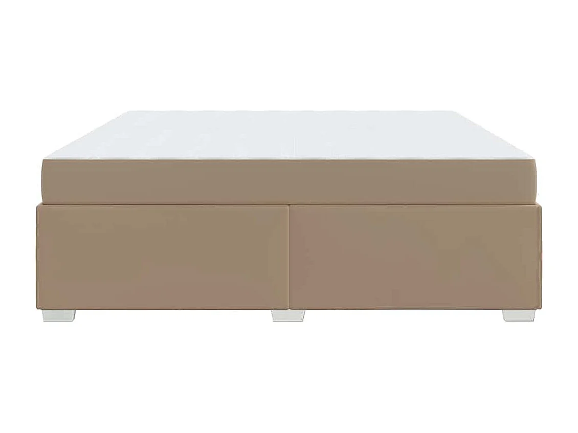Estrutura da Cama Cappuccino 200 x 200 cm Couro sintético