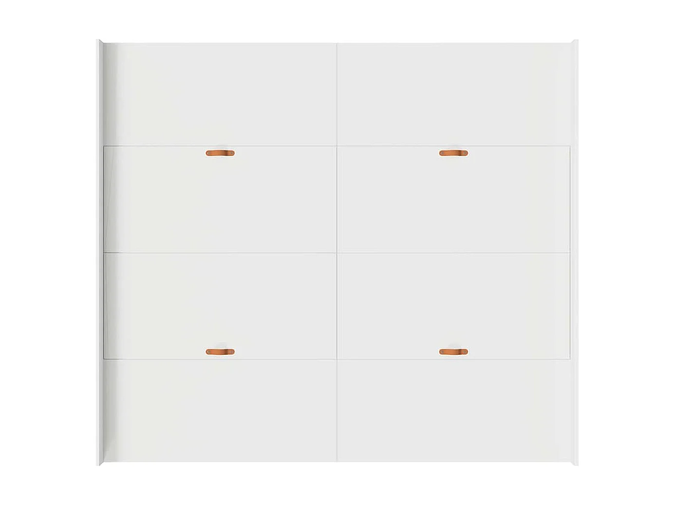 Cadre de lit avec rangement avec tête de lit Blanc 180 x 200 cm