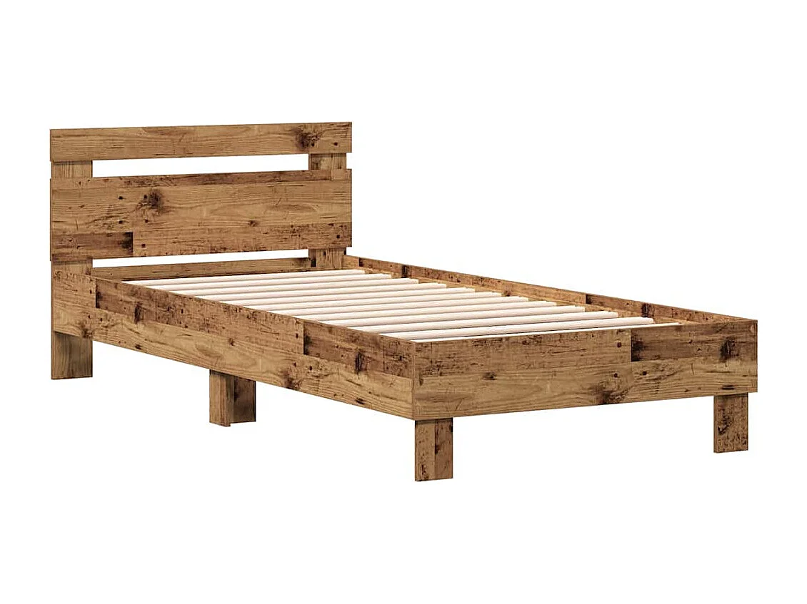 Estrutura de Cama Madeira Antiga 90 x 200 cm Madeira processada