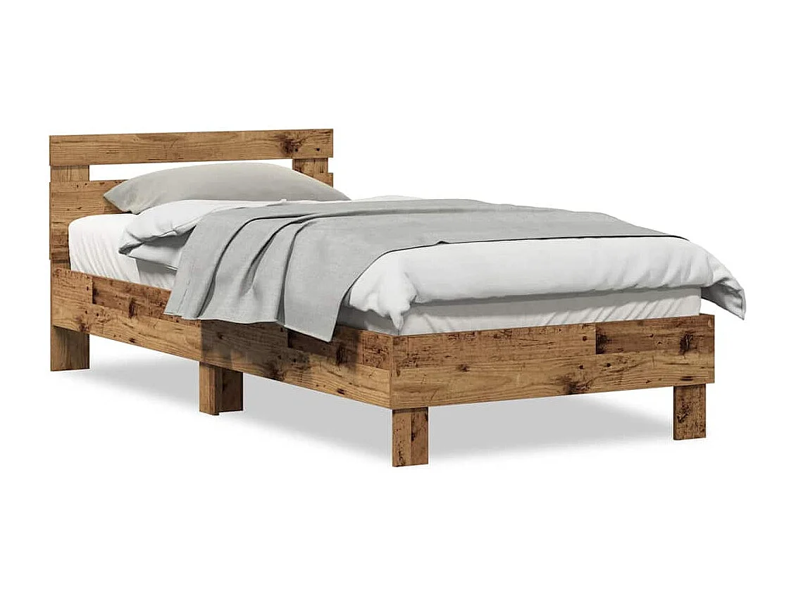 Estrutura de Cama Madeira Antiga 90 x 200 cm Madeira processada