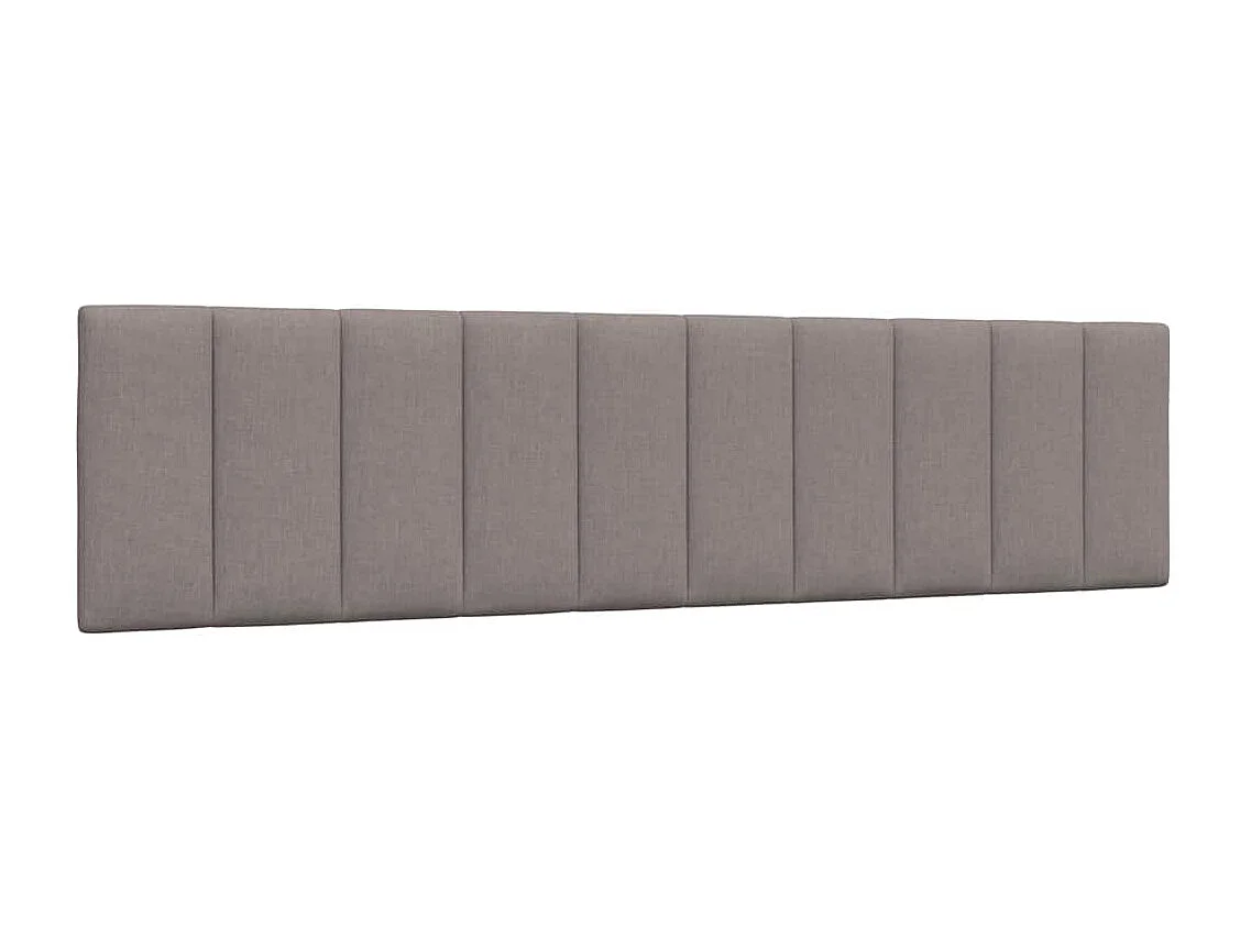 Bedframe zonder matras "Hanko" stof taupe 200x200 cm