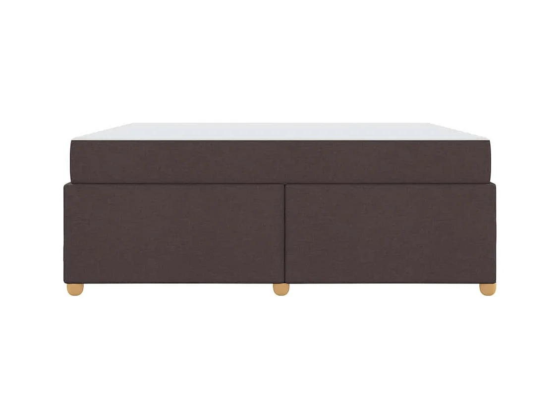 Estrutura da Cama Castanho escuro 180 x 200 cm tecido