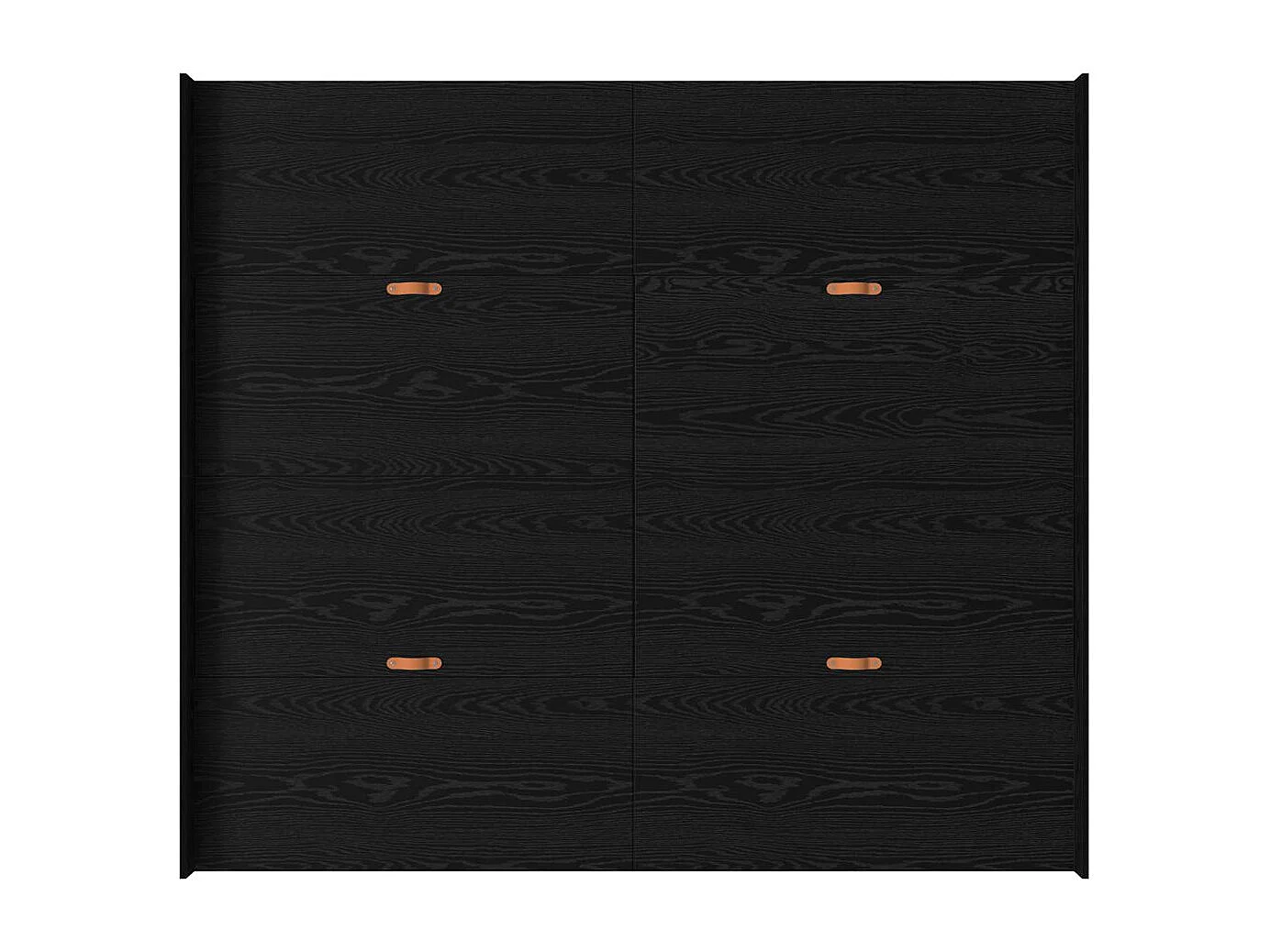 Cadre de lit avec rangement avec tiroir Chêne noir 180 x 200 cm