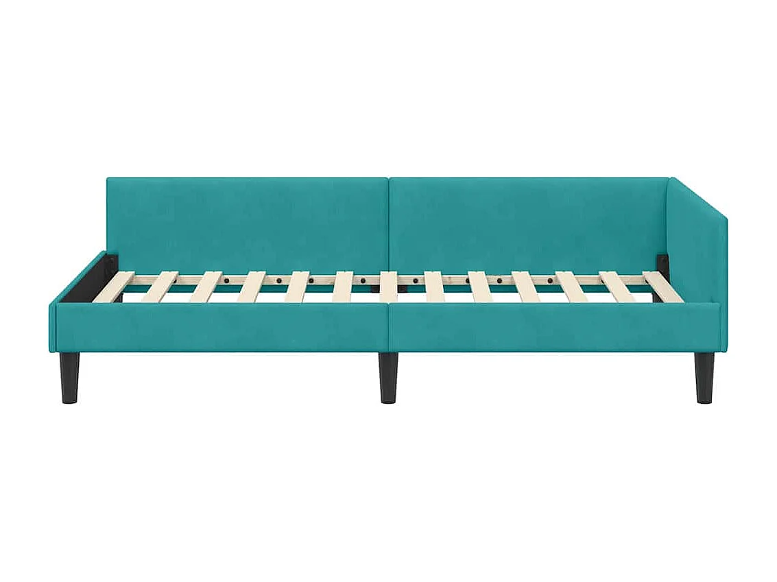 Estructura de Cama Esquinera con cabecera Tuquesa 80 x 200 cm