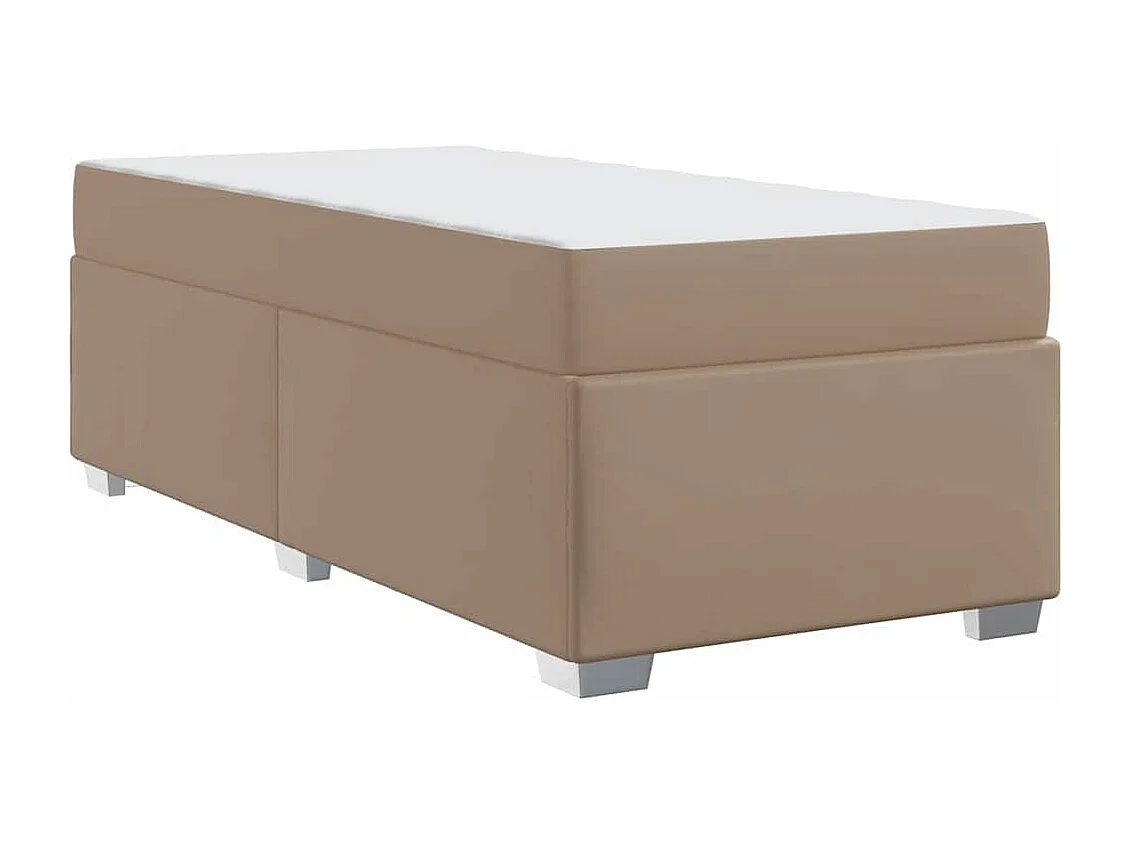 Estrutura da Cama Cappuccino 80 x 200 cm Couro sintético