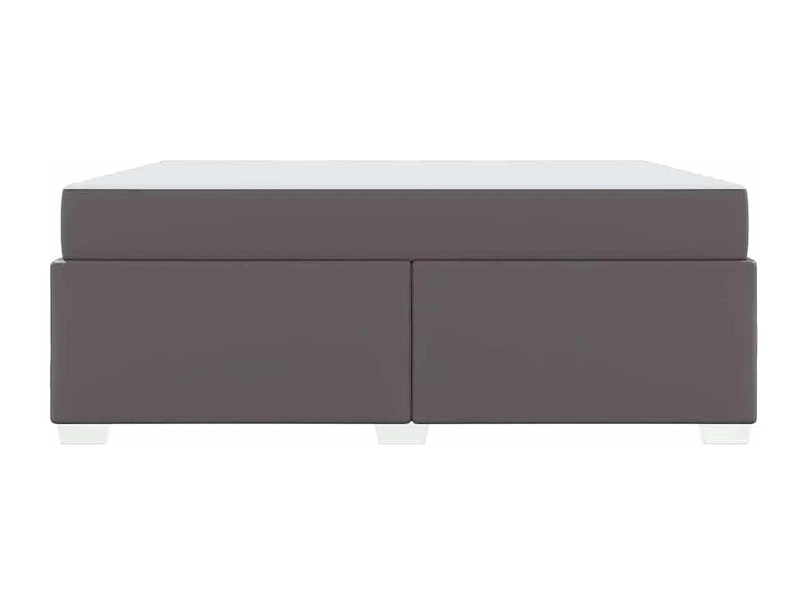 Estrutura da Cama Cinzeto 180 x 200 cm Couro sintético