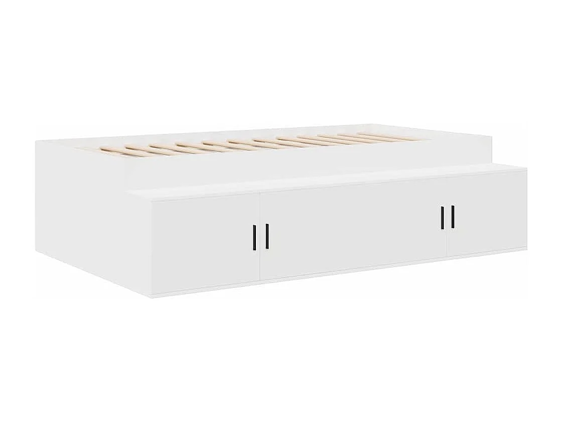 Cama con almacenamiento con almacenamiento 100 x 200 cm