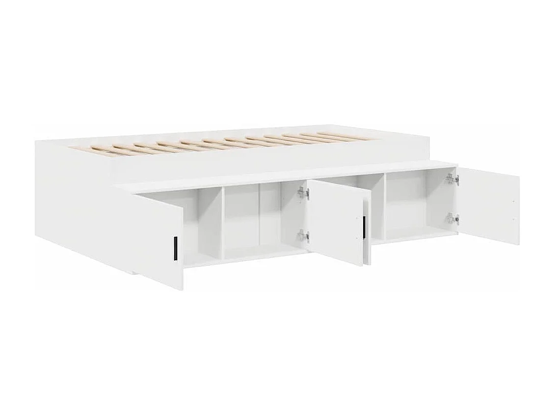 Cama con almacenamiento con almacenamiento 100 x 200 cm