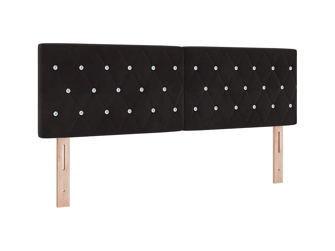 Cadre de lit avec matelas gris foncé 80x200 cm en velours