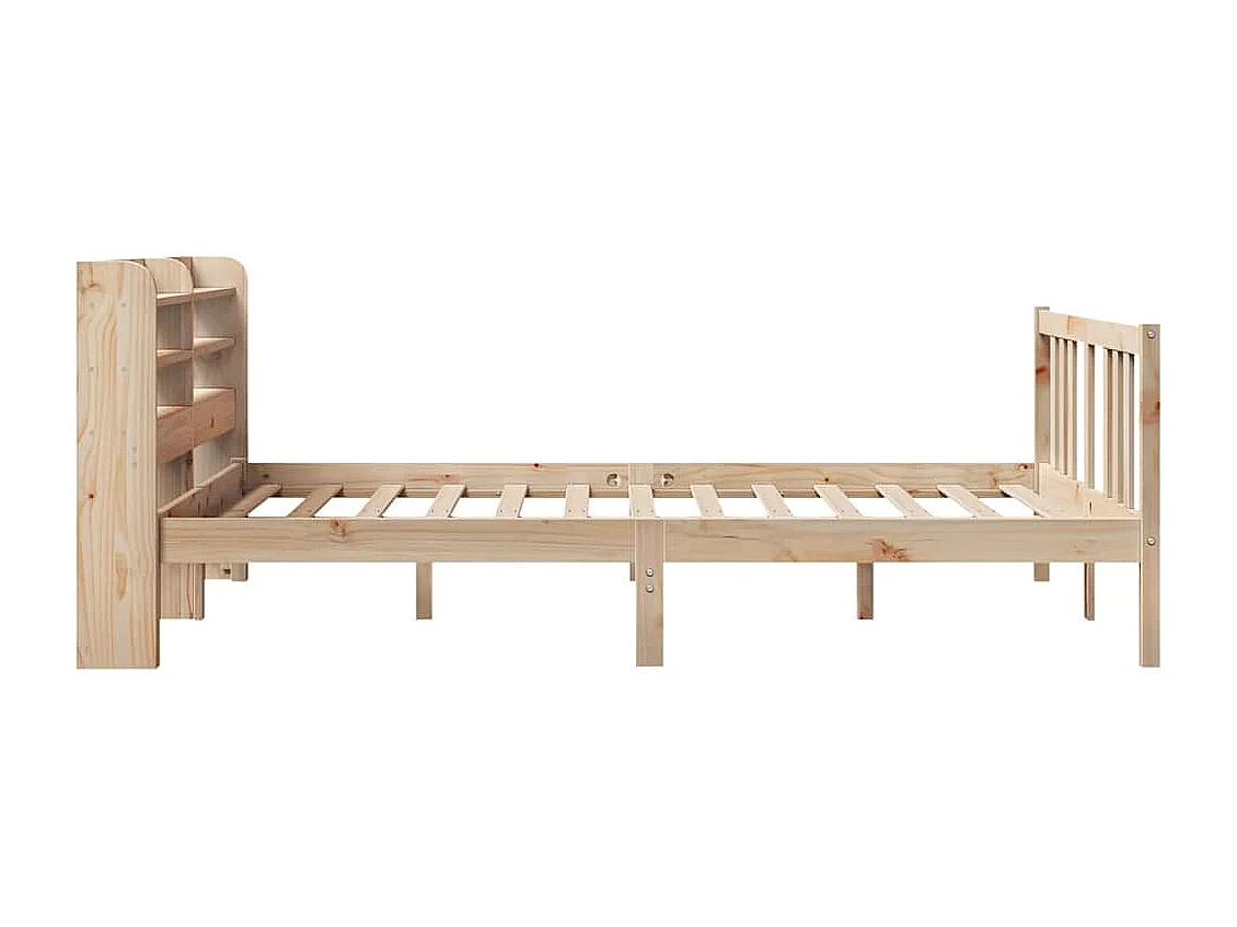 Cadre de lit avec tête de lit sans matelas 120x200 cm