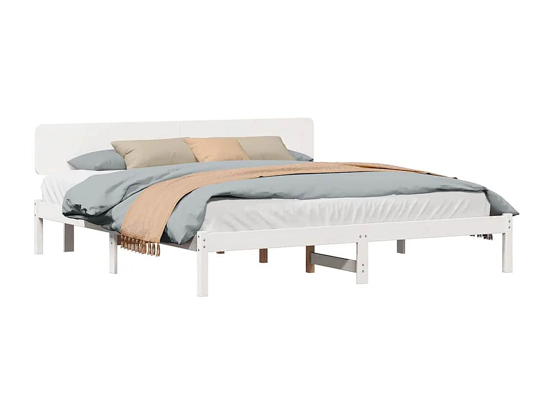 Estructura de cama con cabecera 180 x 200 cm