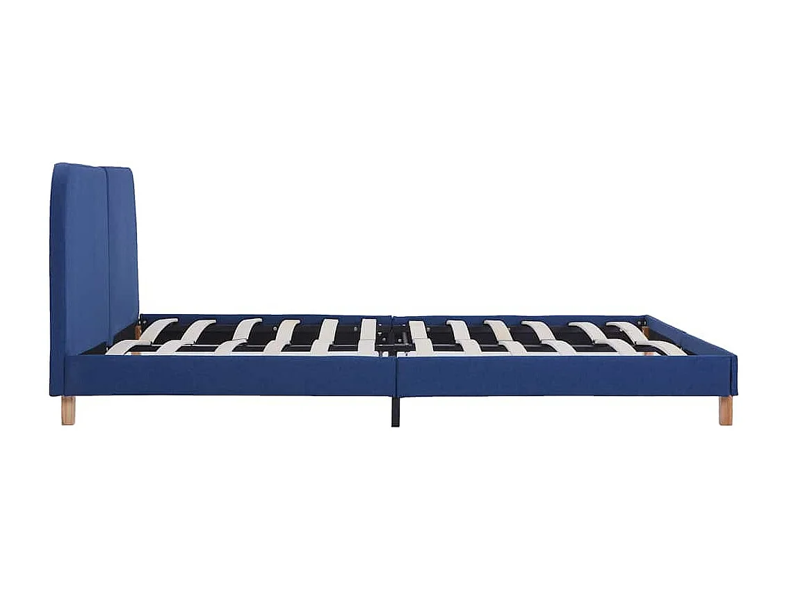 Bedframe zonder matras 150x200 cm blauw