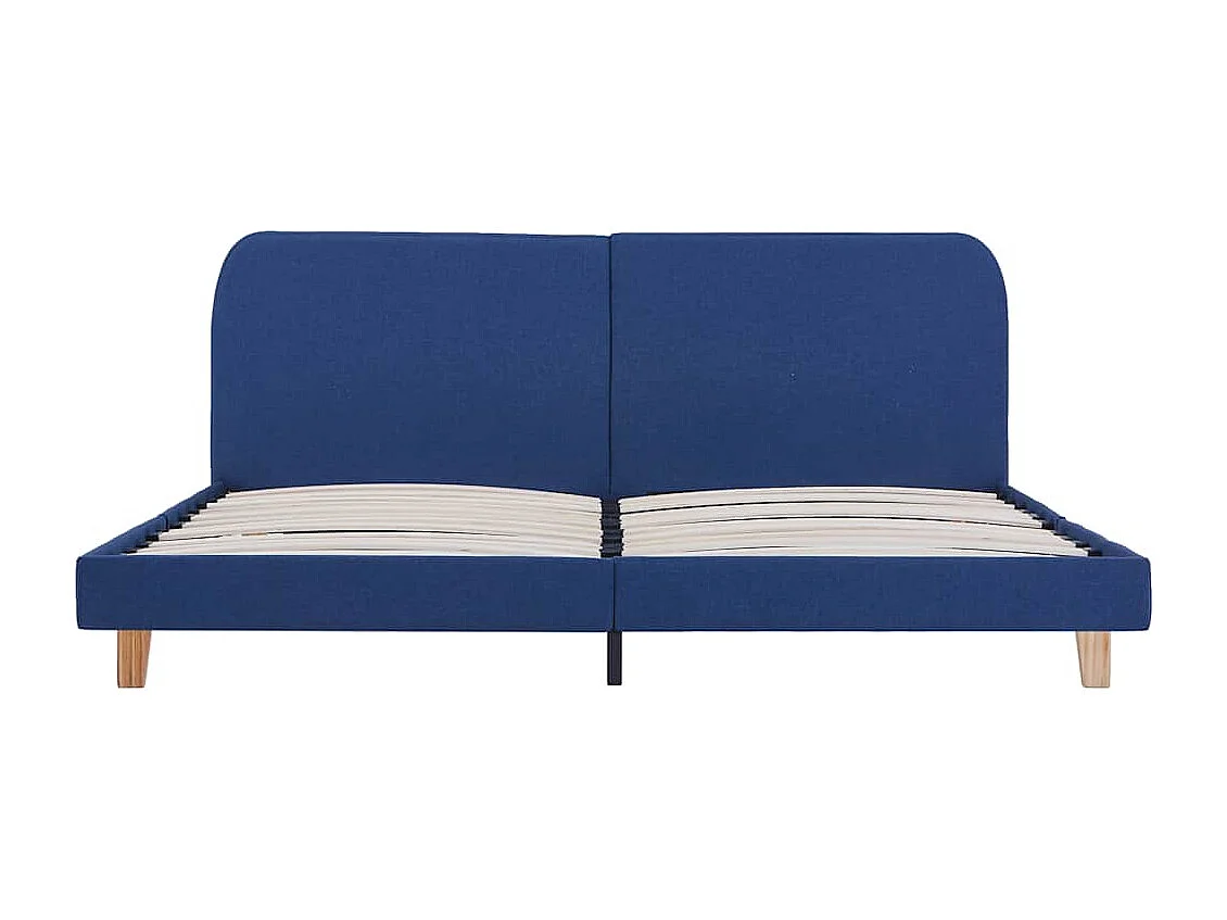 Bedframe zonder matras 150x200 cm blauw