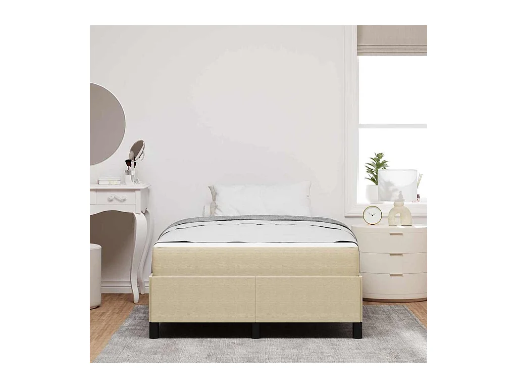 Cadre de lit Vert gris clair 120 x 200 cm