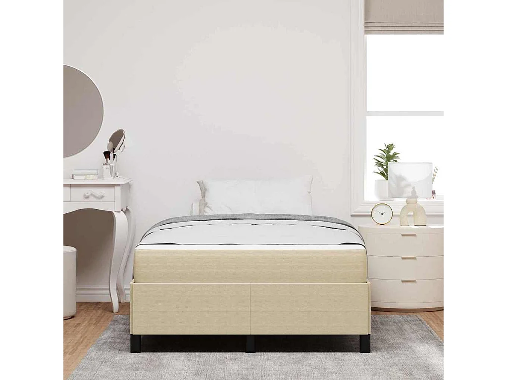 Cadre de lit Vert gris clair 120 x 200 cm