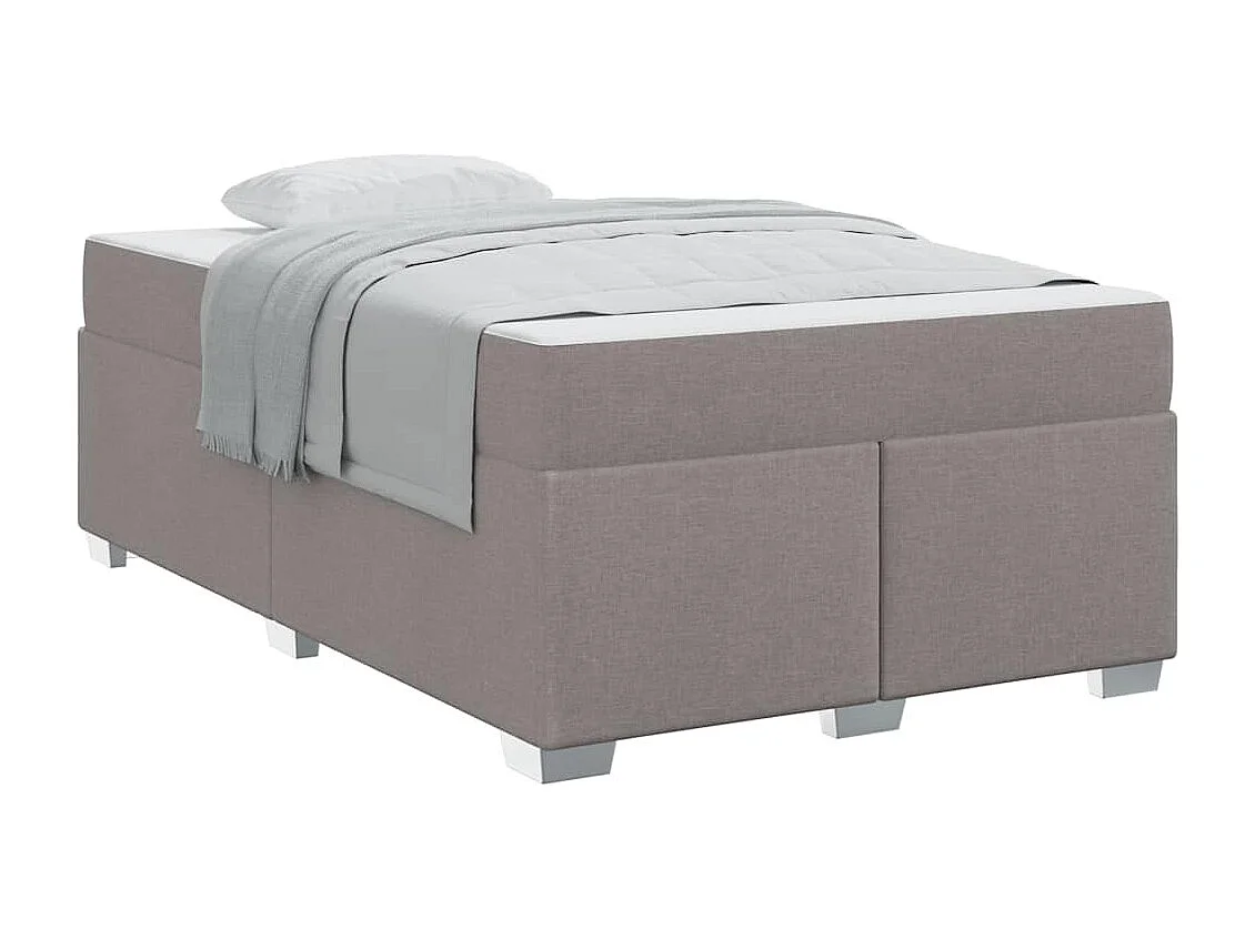 Estructura de cama Taupé 120 x 200 cm tela