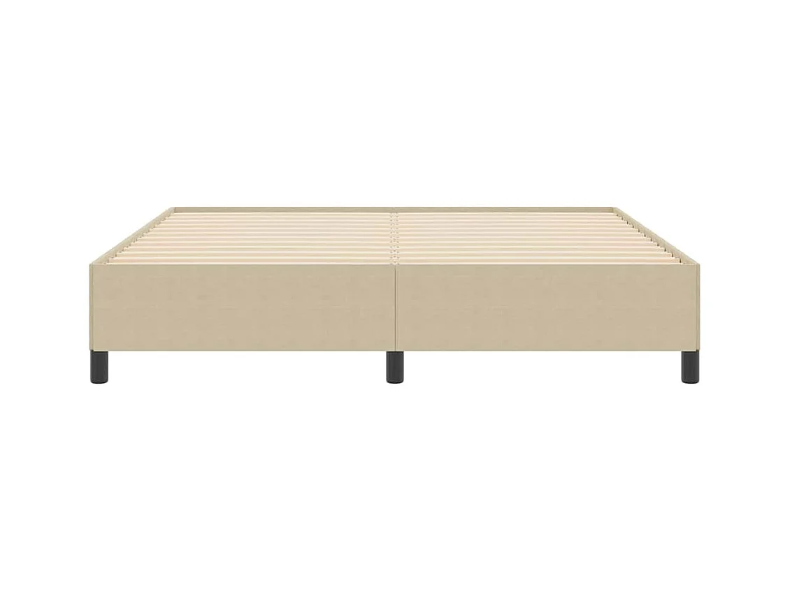 Cadre de lit Vert gris 180 x 200 cm Tissu en velours côtelé