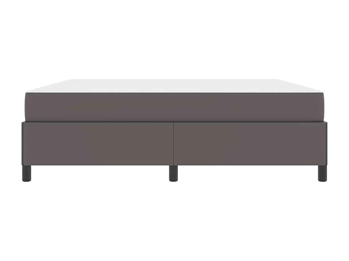 Estructura de cama con colchón con colchón Gris 180 x 200 cm