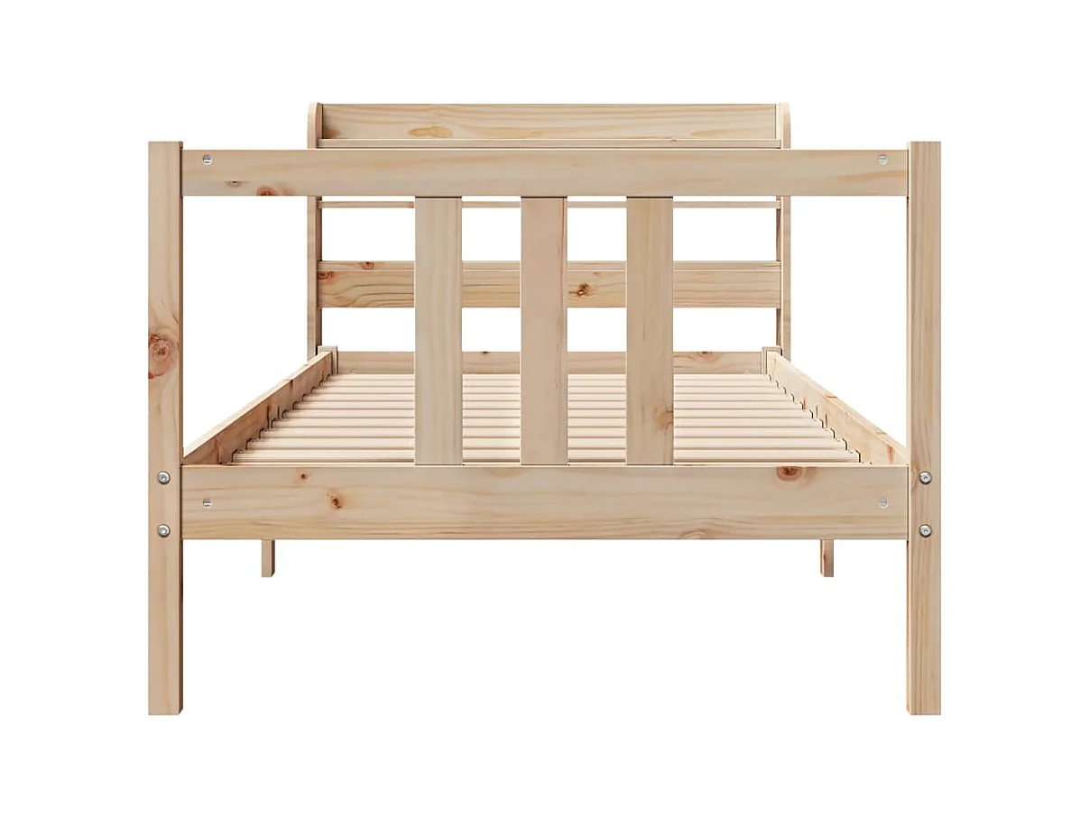 Cadre de lit avec tête de lit sans matelas 90x190 cm