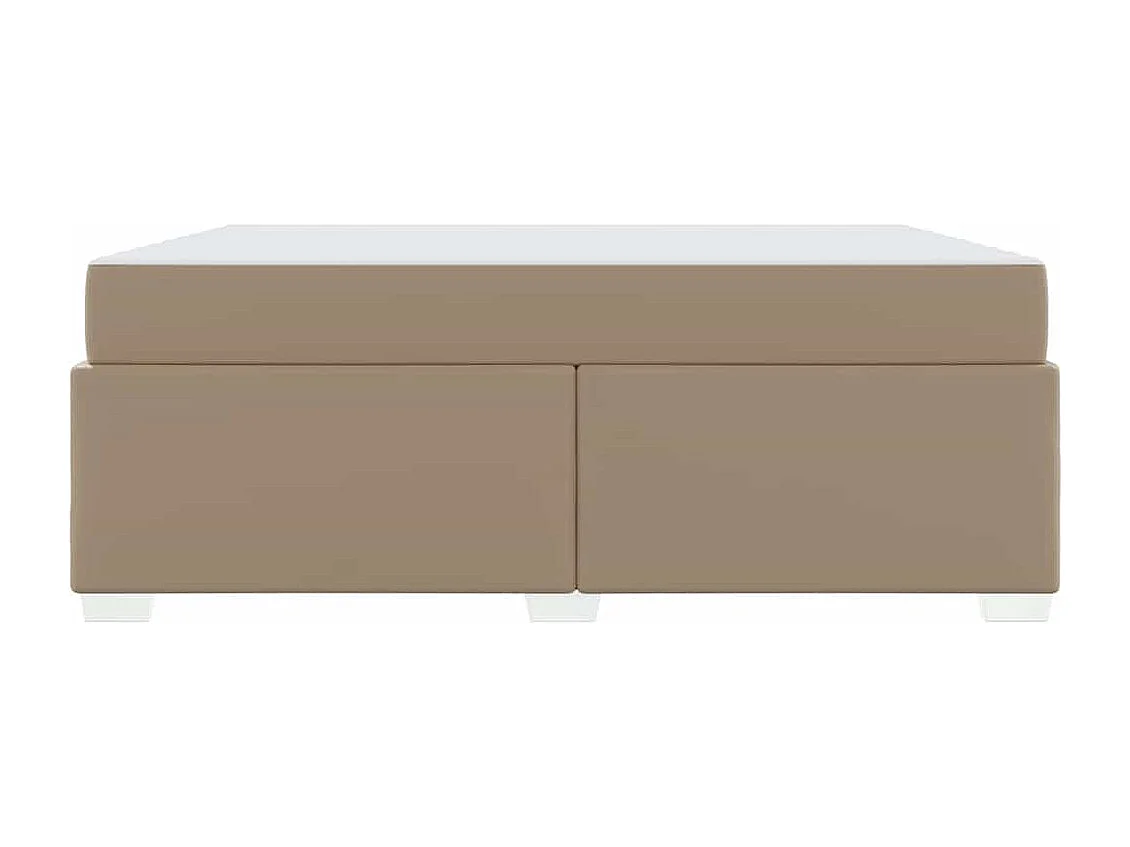 Estrutura da Cama Cappuccino 180 x 200 cm Couro sintético