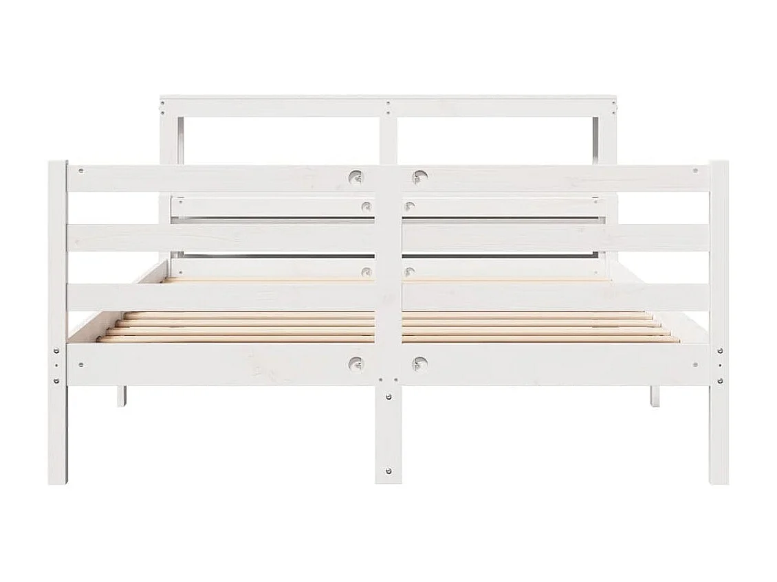 Cadre de lit avec tête de lit sans matelas 160x200 cm