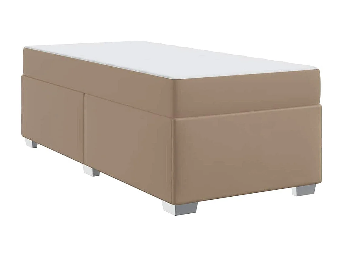 Estructura de cama Capuchino 100 x 200 cm Cuero sintético