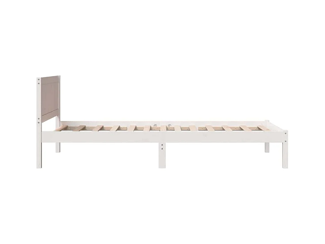 Estructura de cama 90 x 200 cm Madera maciza de Pino
