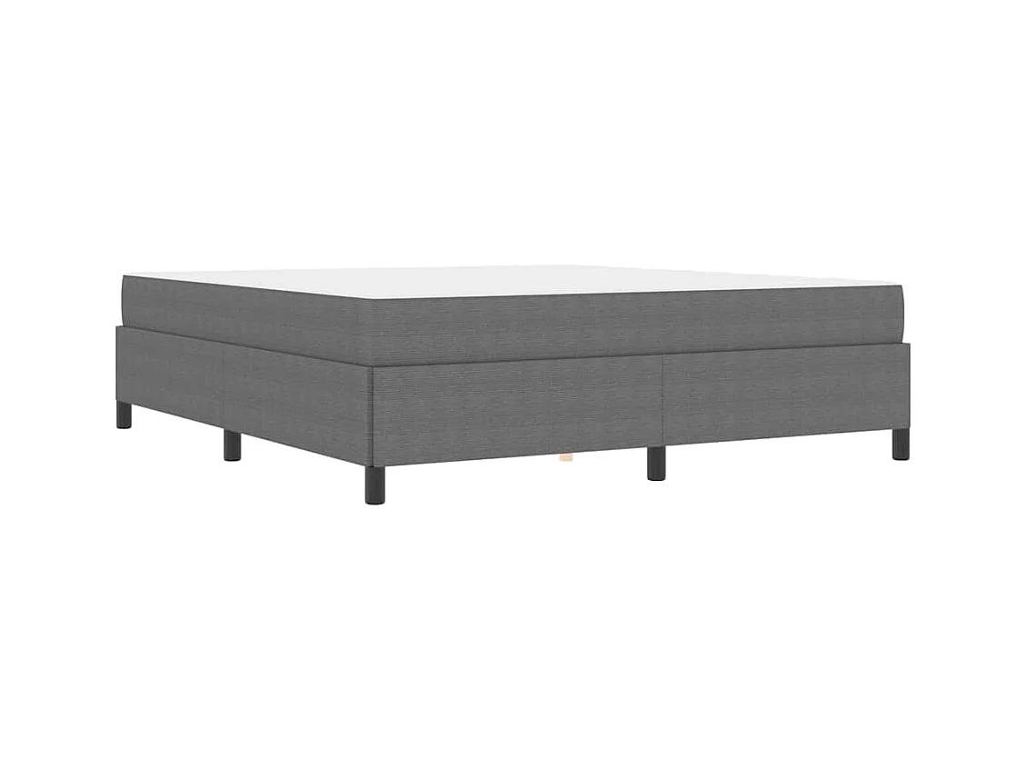 Estructura de cama Gris claro 180 x 200 cm Telas de pana