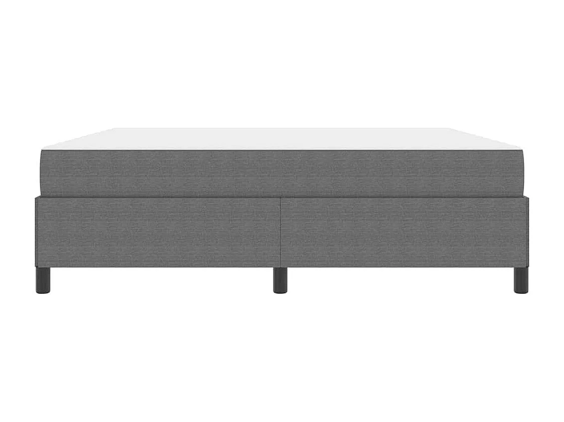 Estructura de cama Gris claro 180 x 200 cm Telas de pana