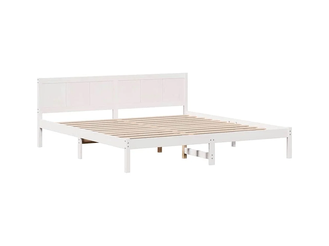 Estructura de cama 180 x 200 cm Madera maciza de Pino