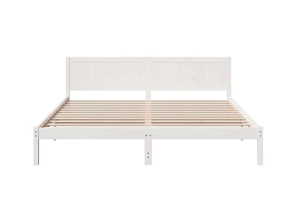 Estructura de cama 180 x 200 cm Madera maciza de Pino